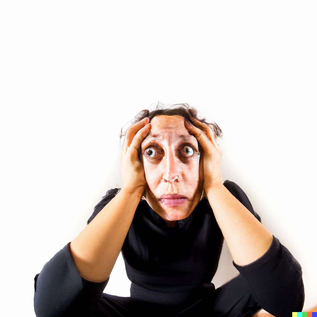 a representation of anxiety, photograph taken with a fisheye lens, 10mm